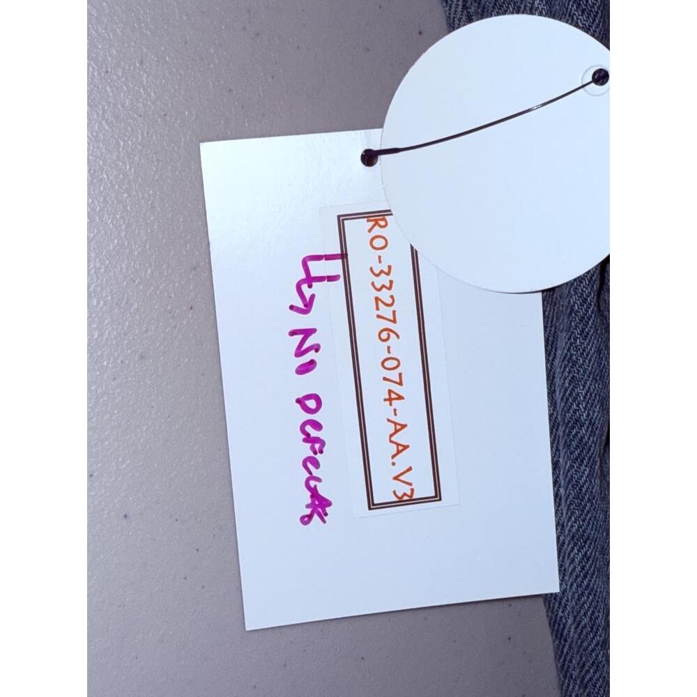 NEW Abercrombie & Fitch The Vintage Flare High Rise Blue Denim Jeans Size 23 000 - Picture 7 of 7